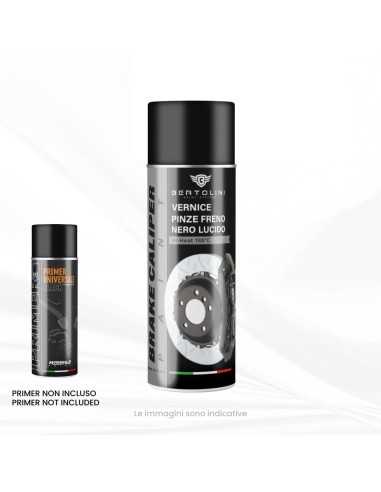 Farbe Spray Zange Hochtemperatur-Bremse Schwarz Glänzend 1K