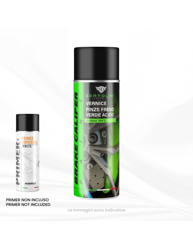 Pinzas spray de pintura freno de alta temperatura ácido verde 1K