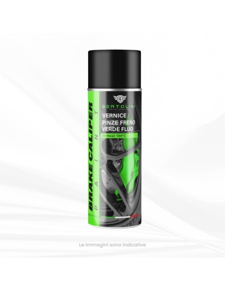 Verde Acido Fluorescente 1K - Vernice Spray Pinze Freno Alta Temperatura - 400ml