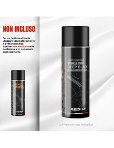 Peinture Froissée en Spray Noir Lamborghini Haute...