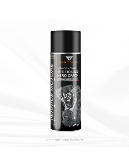 MATTE BLACK 1K - High Temperature Engine Spray Paint - 400ml