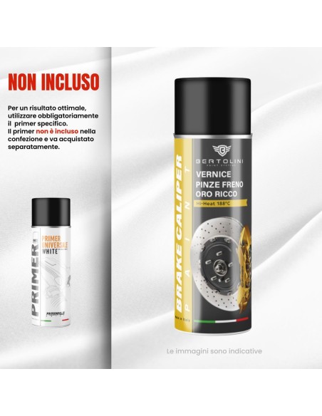 VERNICE SPRAY PINZE FRENO ORO METALLIZZATO 1K