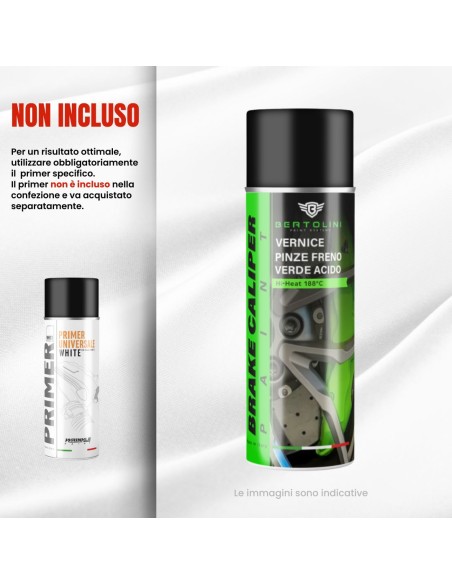 VERNICE SPRAY PINZE FRENO VERDE ACIDO 1K ALTA TEMPERATURA