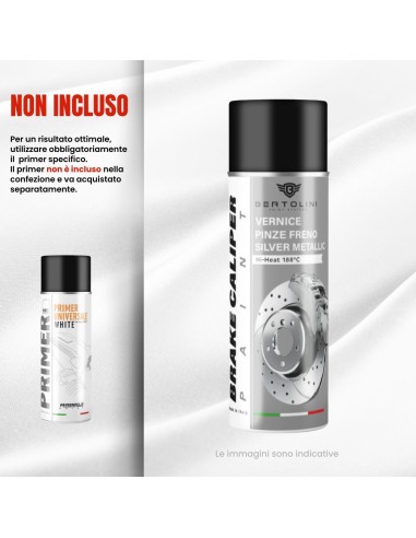 Grigio Argento - Vernice Spray Pinze Freno Alta...