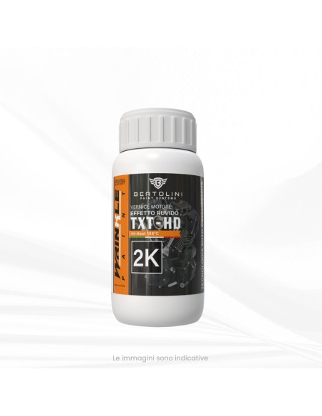 Noir Mat Texturé 2K Peinture Moteur Haute Température Effet Goffré - 250GR