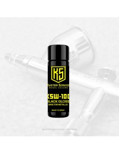KSW100 Colore Acrilico Nero Lucido Ad Acqua Per Metallici...