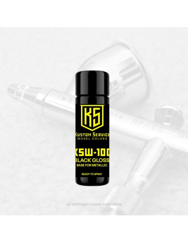 KSW100 Farbe Acryl Schwarz Hochglanz Wasser für...