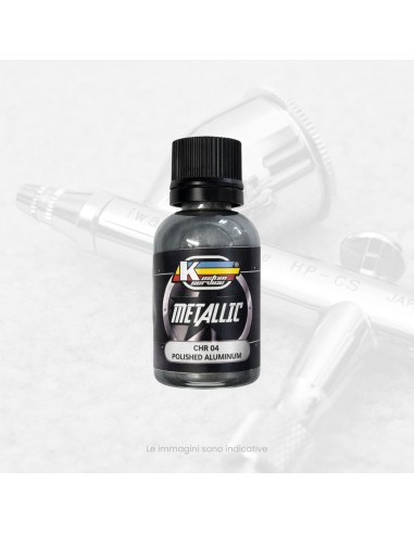 Vernice Metallica Effetto Polished Aluminium...