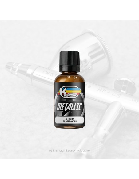 copy of Metallic Wasserfarbe Mit Aluminiumeffekt für Airbrush 30ml - CHR13