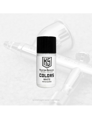 Pure White Scale Model Acrylic Airbrush Paint 20ml