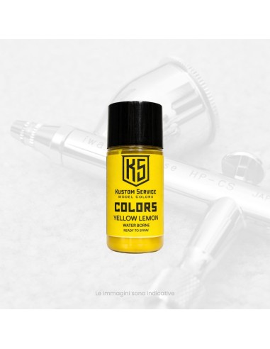 Gelb Lemon Acryl Farbe für Airbrush 20ml