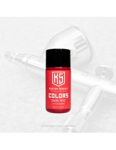 Rosso Intenso Colore Acrilico Modellismo Per Aerografo -...