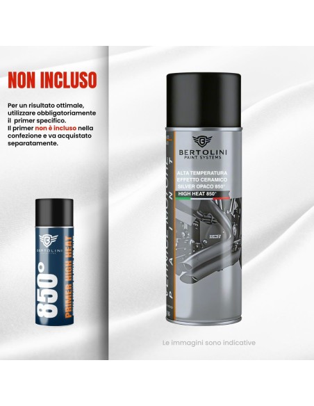 Peinture haute température céramique spray gris aluminium 650° degrés