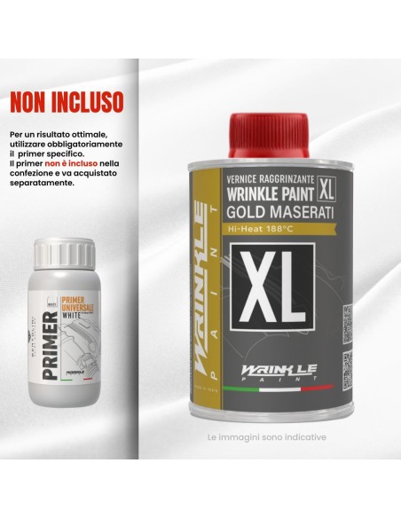 Pintura Rugosa Amarillo Modena XL Alta Temperatura para Motores - 500gr