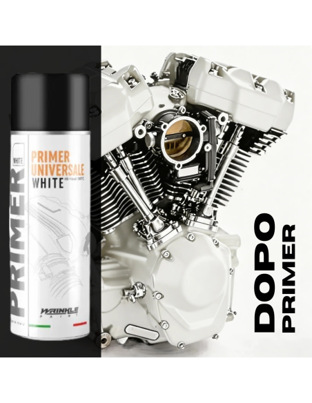 WHITE PRIMER Spray for Engine and Brake Calipers High Temperature - 400ml