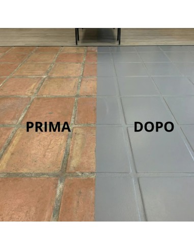 Resina Pavimenti GRIGIO CEMENTO Garage Officine...