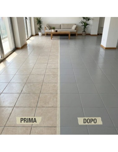 Resina Pavimenti GRIGIO CEMENTO Garage Officine...