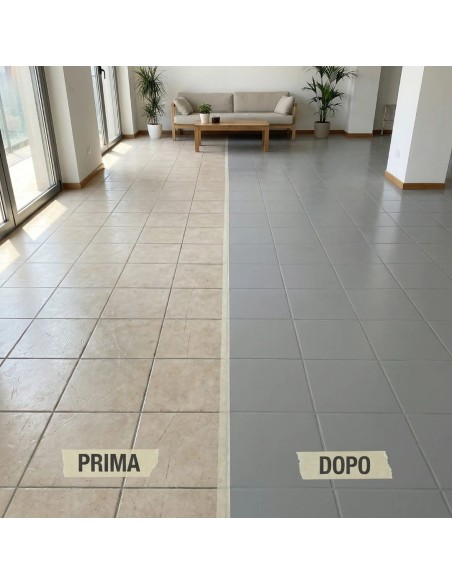 Resina Pavimenti GRIGIO CEMENTO Garage Officine Appartamenti Terrazze Piscine Docce
