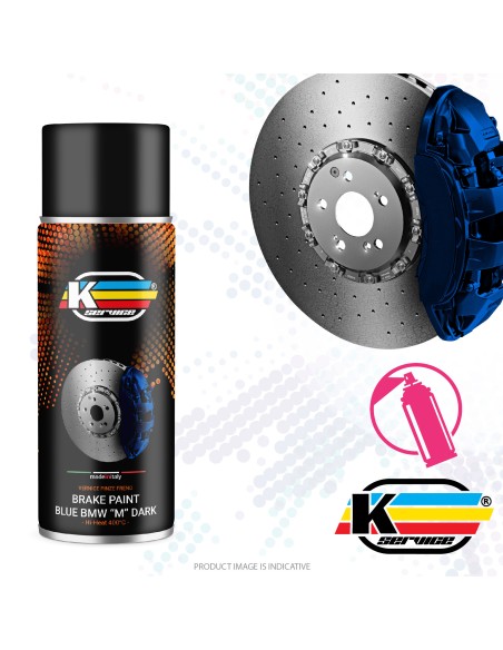 Pintura Spray Pinzas Freno Alta Temperatura Azul Oscuro Bmw M 1K