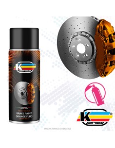 Spray Paint Freno Pinzas De Alta Temperatura Fluorescente...