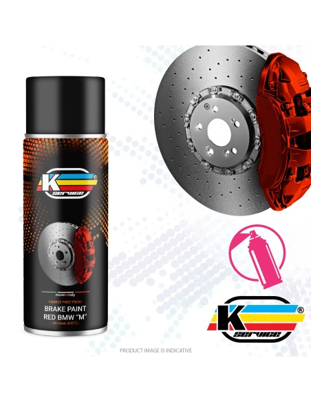 Rosso Bmw M - Vernice Spray Pinze Freno Alta Temperatura 1K