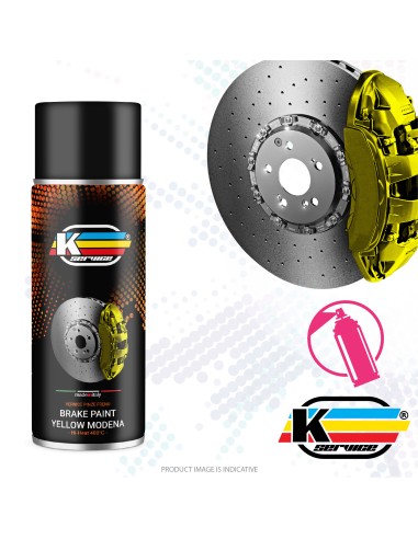 Giallo Modena - Vernice Spray Pinze Freno Alta...