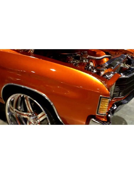 Farbe Candy Base Matte zu Solvent Tangerine