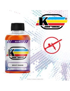 Color acrílico naranja brillante para aerógrafo 30ml 2