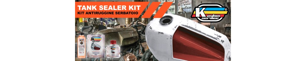 Kit trattamento riparazione serbatoio ceramico antiruggine